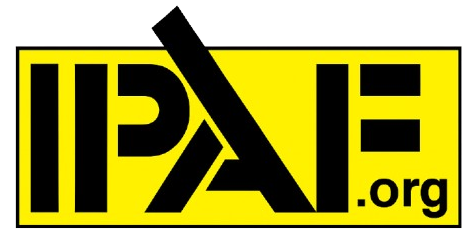 Logo da IPAF, certificação oficial para trabalho em altura