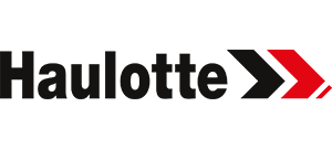Logo da Haulotte, parceiro em plataformas articuladas e telescópicas