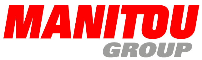 Logo da Manitou, parceiro em manipuladores telescópicos e plataformas